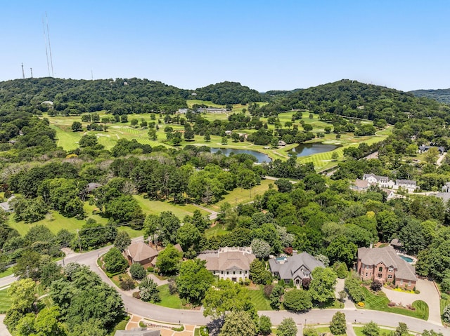 5605 Ottershaw Ct, Brentwood, TN 37027 - aerial view of a nearby body of water