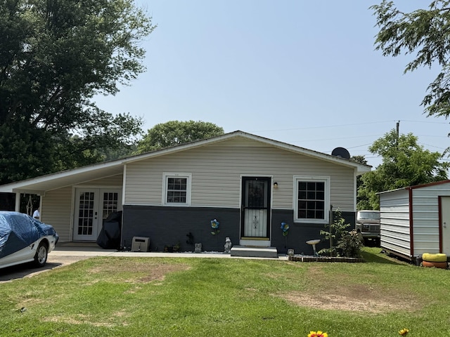 78 Mcdonough Rd, Dunlap, TN 37327 - view of front of house featuring a front lawn and entry steps