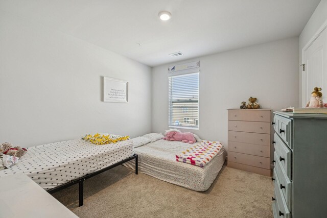2410 Tate Farm Ln, White House, TN 37188 - bedroom with light carpet