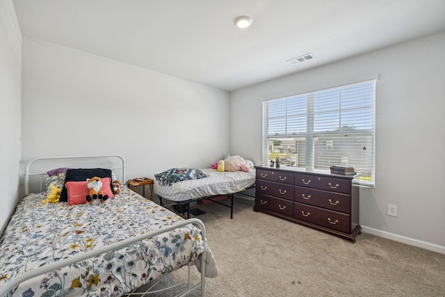 2410 Tate Farm Ln, White House, TN 37188 - bedroom featuring light colored carpet and baseboards