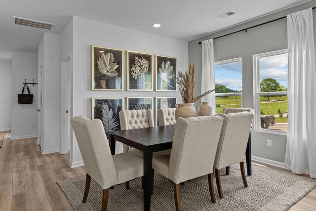 109 Model Ct, Columbia, TN 38401 - dining room with light wood-style flooring and recessed lighting