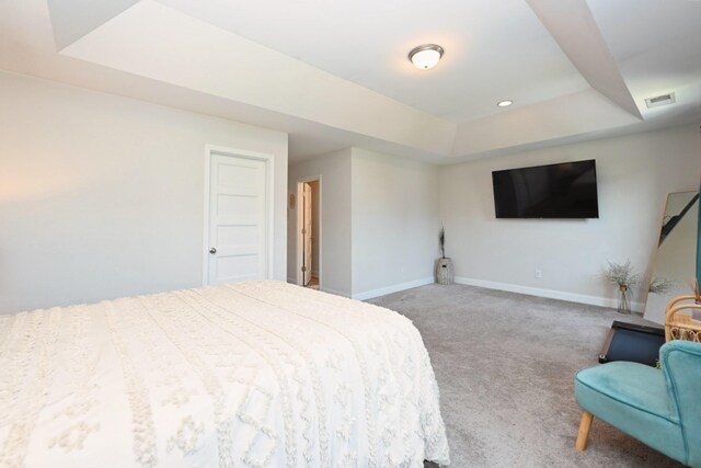 109 Santa Rosa Dr, Gallatin, TN 37066 - bedroom featuring a raised ceiling, carpet flooring, and recessed lighting