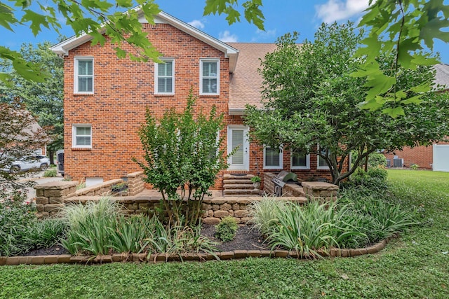 2910 Chaucer Dr, Murfreesboro, TN 37129 - traditional-style home with brick siding and entry steps