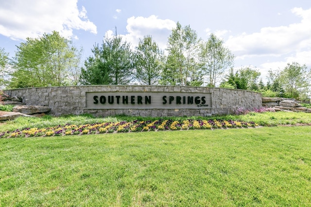 1727 Humphreys Gln, Spring Hill, TN 37174 - community / neighborhood sign with a yard