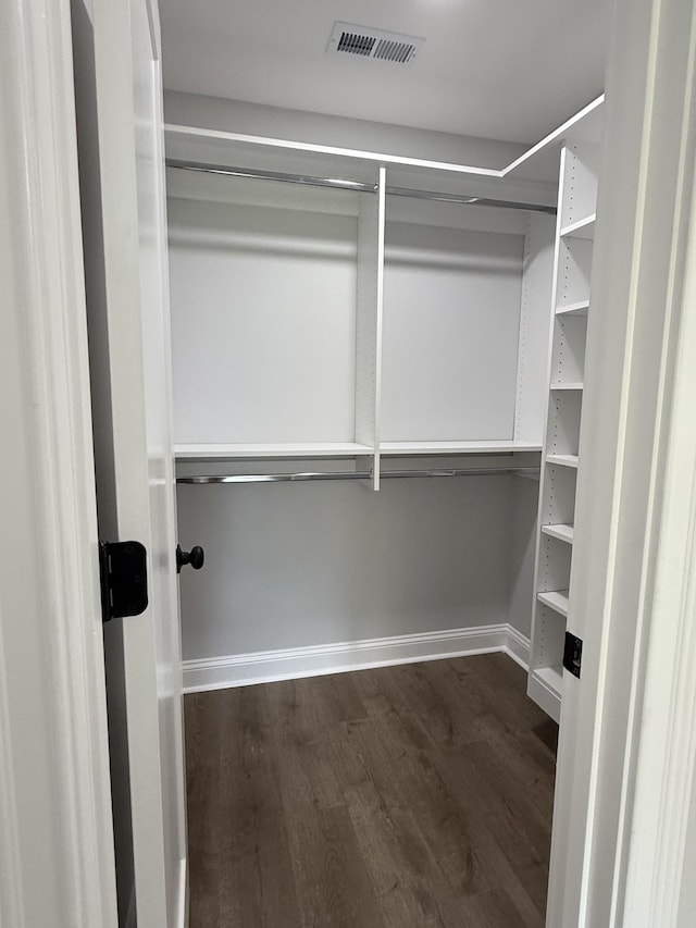 711 Johnson St, Clarksville, TN 37043 - spacious closet featuring wood finished floors
