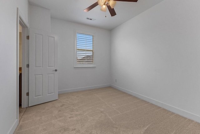 526 Sydenham Dr, Franklin, TN 37064 - empty room with ceiling fan and light carpet