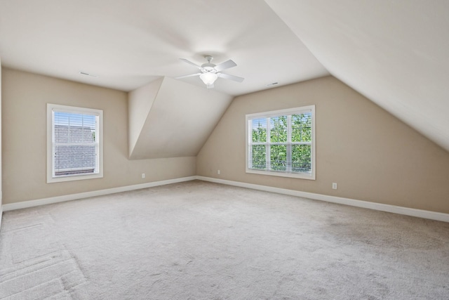 4019 Fremantle Cir, Spring Hill, TN 37174 - bonus room with ceiling fan, carpet flooring, and lofted ceiling