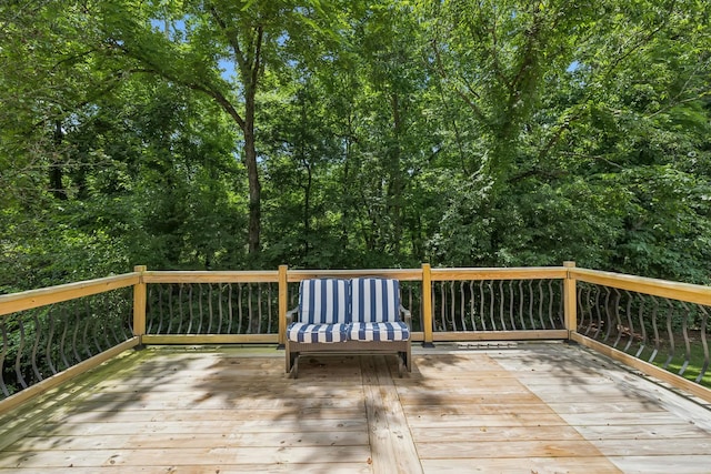 4019 Fremantle Cir, Spring Hill, TN 37174 - view of wooden deck