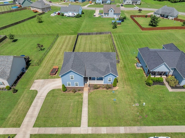1021 Tulip Dr, Ashland City, TN 37015 - aerial view of residential area