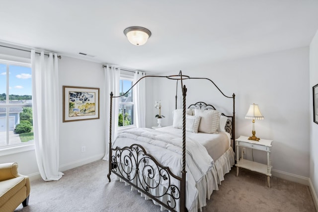 9020 Wenlock Ln, Franklin, TN 37064 - bedroom with carpet floors and multiple windows