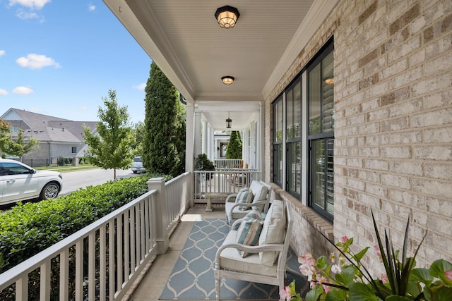 9020 Wenlock Ln, Franklin, TN 37064 - view of covered porch