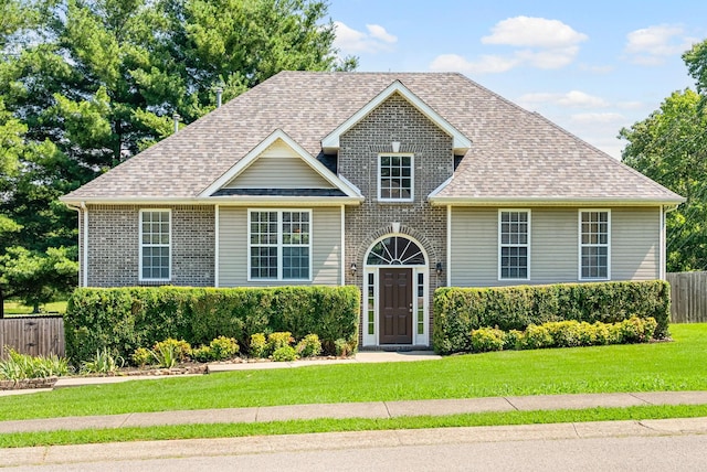 4328 Monticello Trce, Adams, TN 37010 - view of front of house featuring a shingled roof and brick siding