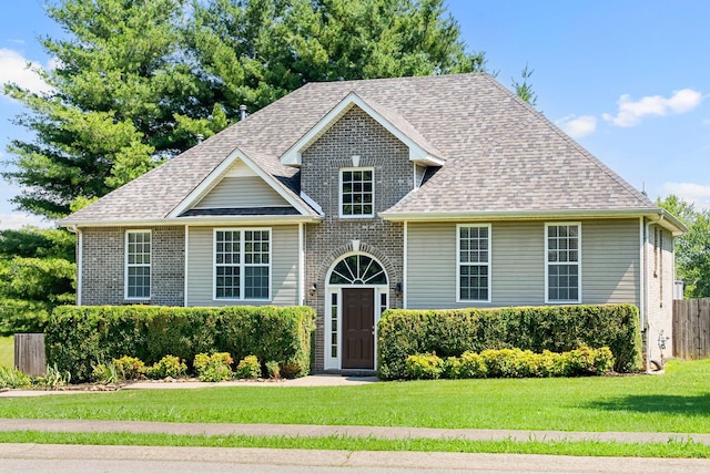 4328 Monticello Trce, Adams, TN 37010 - view of front of home with a shingled roof and brick siding