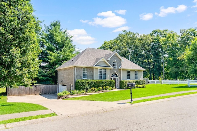 4328 Monticello Trce, Adams, TN 37010 - traditional-style home featuring driveway, brick siding, a shingled roof, and a garage