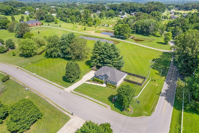 4328 Monticello Trce, Adams, TN 37010 - aerial view of a large body of water and a tree filled landscape