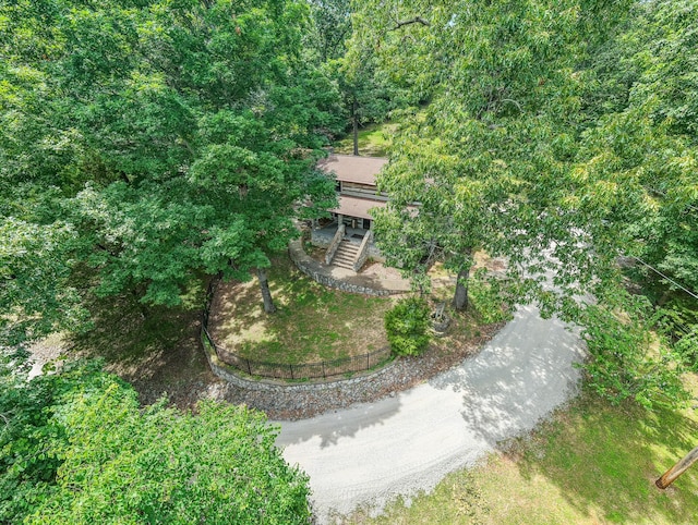569 Hogans Branch Rd, Hendersonville, TN 37075 - view from above of property