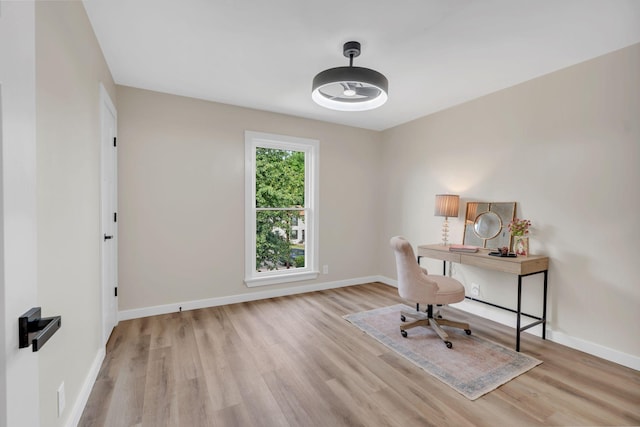 1221 Katie Ave Unit A, Nashville, TN 37207 - office area featuring wood finished floors