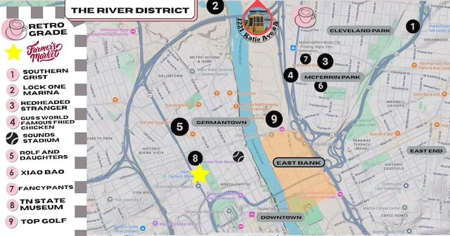 1221 Katie Ave Unit A, Nashville, TN 37207 - map / location
