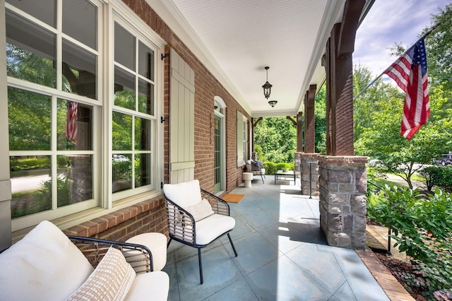 1313 Jewell Ave, Franklin, TN 37064 - view of covered porch