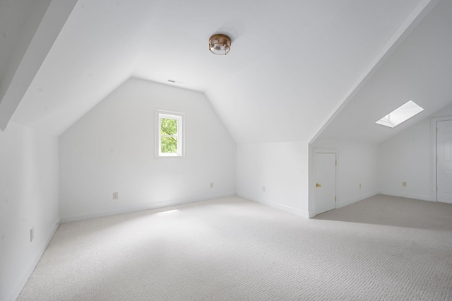 1313 Jewell Ave, Franklin, TN 37064 - bonus room featuring carpet flooring, a skylight, and lofted ceiling