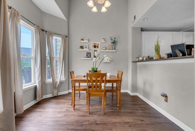 1515 Bridgecrest Dr Unit 408, Antioch, TN 37013 - dining room with a chandelier and wood finished floors