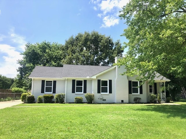 621 Buck Ln, Murfreesboro, TN 37129 - view of front of house featuring a chimney and stucco siding