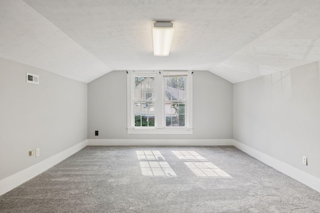 1221 W Commerce St W, Lewisburg, TN 37091 - additional living space with carpet floors, a textured ceiling, and lofted ceiling