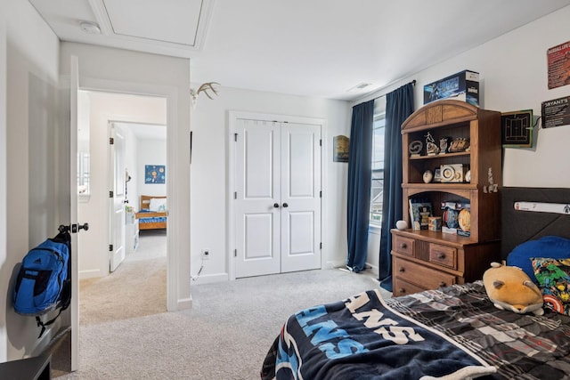 6007 Cavalry Ct, Spring Hill, TN 37174 - bedroom featuring carpet and a closet
