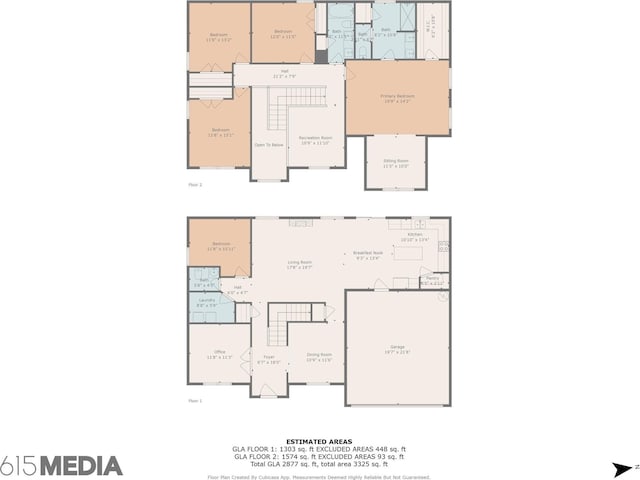 6007 Cavalry Ct, Spring Hill, TN 37174 - view of property floor plan