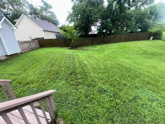 4073 Challis Dr, Clarksville, TN 37040 - view of fenced backyard