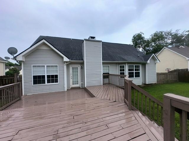 4073 Challis Dr, Clarksville, TN 37040 - view of deck