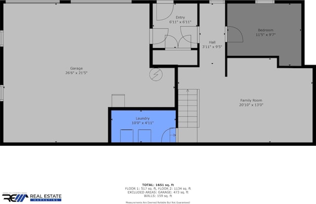 305 Barry Dr, Clarksville, TN 37040 - view of floor plan / room layout