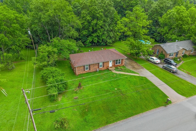 305 Barry Dr, Clarksville, TN 37040 - view of subject property with a forest