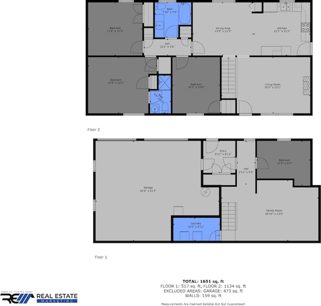 305 Barry Dr, Clarksville, TN 37040 - view of property floor plan