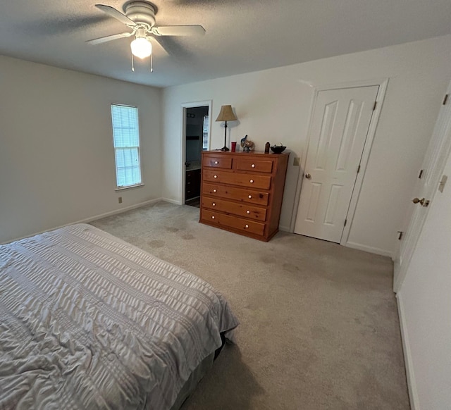 2519 Buckle St, Murfreesboro, TN 37129 - carpeted bedroom with ceiling fan and a textured ceiling