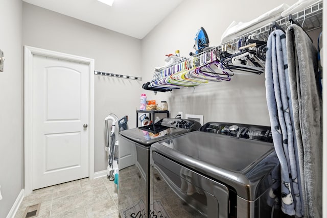 2229 Arbor Pointe Way, Hermitage, TN 37076 - washroom with washer and dryer and baseboards