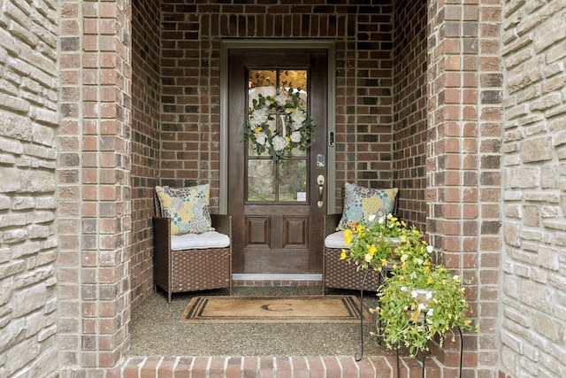 2229 Arbor Pointe Way, Hermitage, TN 37076 - doorway to property featuring brick siding