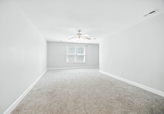 509 Kinslow Ln, Clarksville, TN 37040 - carpeted spare room featuring ceiling fan and baseboards