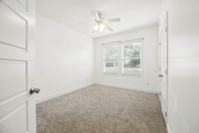 509 Kinslow Ln, Clarksville, TN 37040 - carpeted spare room with a ceiling fan and baseboards