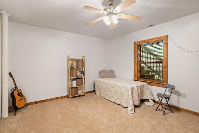 1455 Shell Rd, Goodlettsville, TN 37072 - bedroom featuring carpet and a ceiling fan