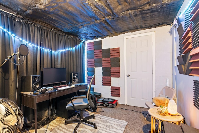 1455 Shell Rd, Goodlettsville, TN 37072 - office area with carpet flooring