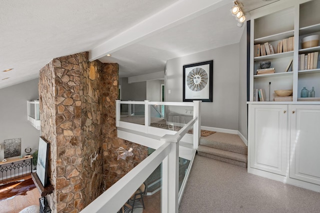8530 Saundersville Rd, Mount Juliet, TN 37122 - corridor with an upstairs landing and carpet