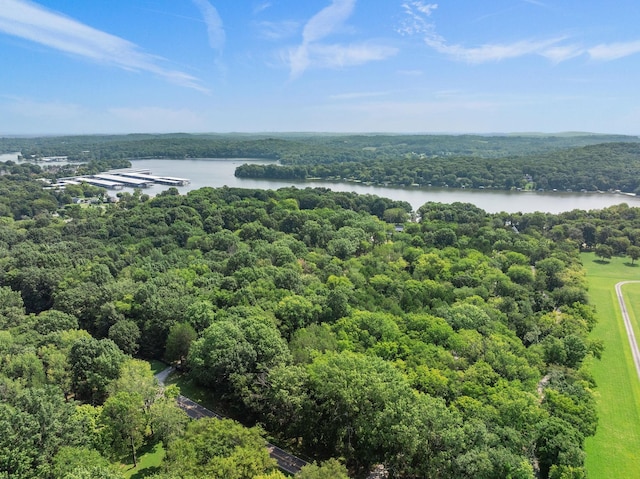 8530 Saundersville Rd, Mount Juliet, TN 37122 - aerial view of a nearby body of water and a forest