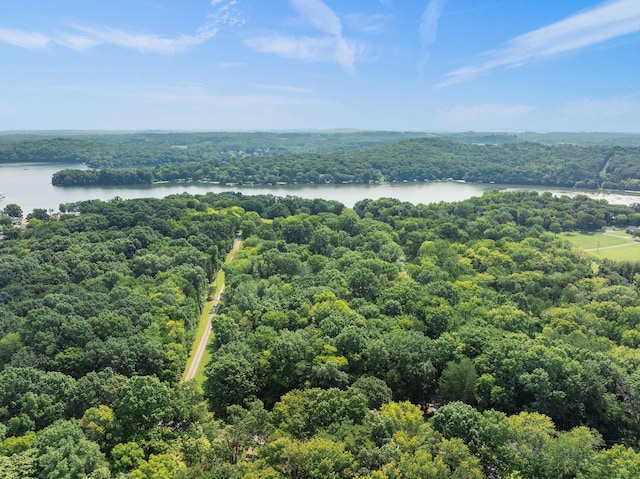 8530 Saundersville Rd, Mount Juliet, TN 37122 - drone / aerial view of a nearby body of water and a forest