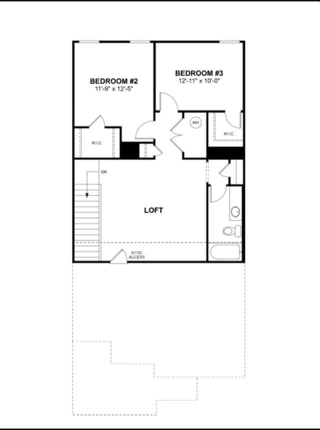 2900 Suzanne Landon Dr Unit A3, Murfreesboro, TN 37130 - view of property floor plan