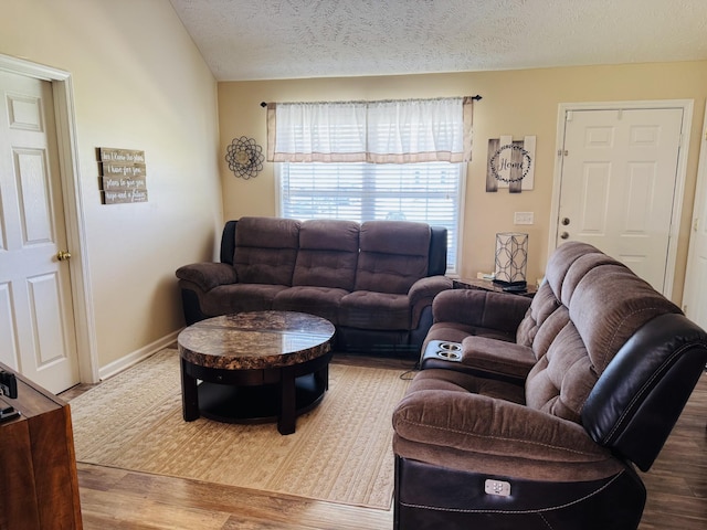 11013 Nevada Ave, Smyrna, TN 37167 - living area featuring wood finished floors and a textured ceiling
