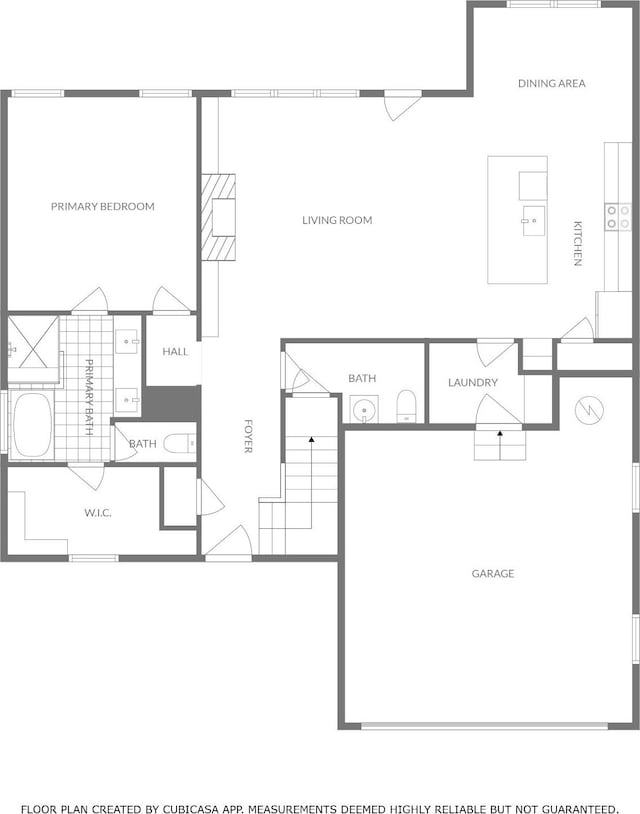 106 5th Ave N, Decherd, TN 37324 - view of floor plan / room layout
