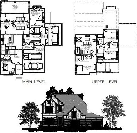 204 Phillips Bnd, Spring Hill, TN 37174 - view of floor plan / room layout