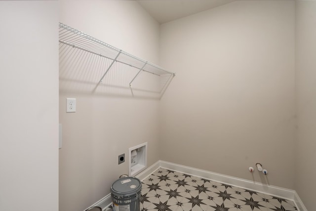 204 Phillips Bnd, Spring Hill, TN 37174 - laundry room with gas dryer hookup, hookup for an electric dryer, light floors, and washer hookup