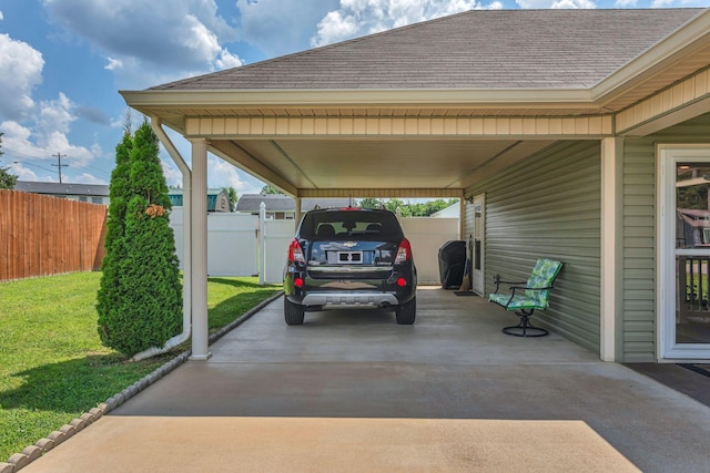 1107 Moreno Ln, Lewisburg, TN 37091 - view of vehicle parking with an attached carport